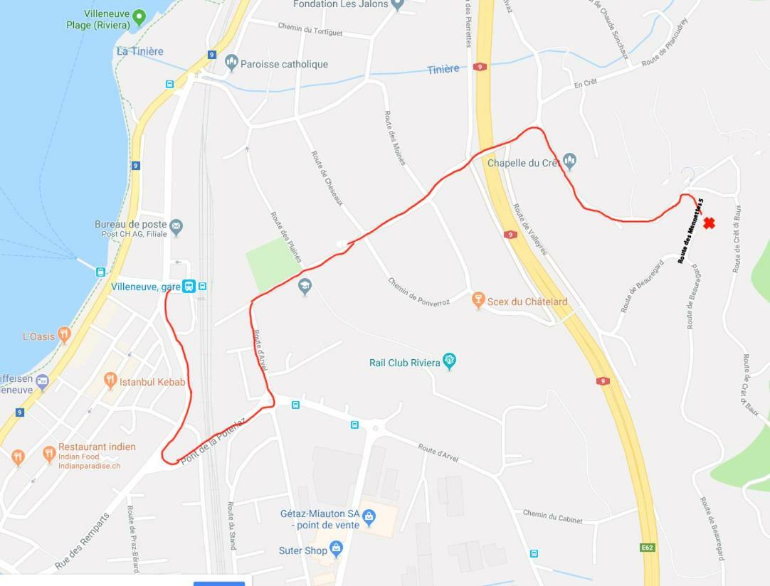 Libellules Apartman Villeneuve Kültér fotó